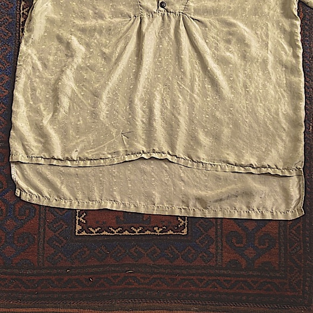 J. Morgan Puett and Shack, Inc.   Billowing, oversized silk over-shirt - Picture 12 of 12
